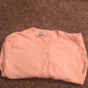 Long-sleeve cardigan sweater